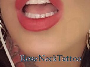 RoseNeckTattoo